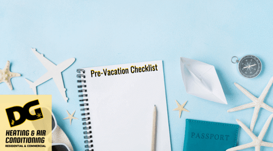 Pre-Vacation Checklist